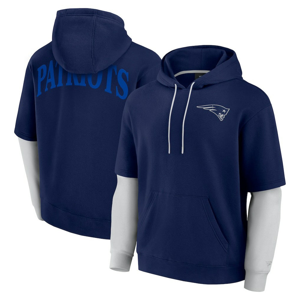 Unisex Sleek Elements Pullover Hoodie - New England Patriots Hoodies