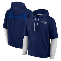 Unisex Sleek Elements Pullover Hoodie - New England Patriots Hoodies