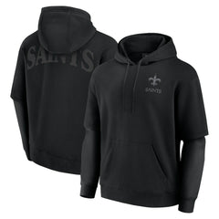Unisex Sleek Elements Pullover Hoodie - New Orleans Saints Hoodies