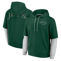 Unisex Sleek Elements Pullover Hoodie - New York Jets Hoodies