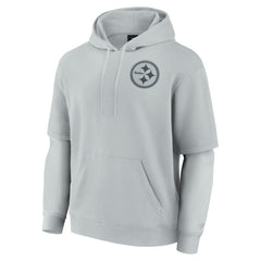 Unisex Sleek Elements Pullover Hoodie - Pittsburgh Steelers Hoodies