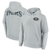 Unisex Sleek Elements Pullover Hoodie - San Francisco 49ers Hoodies