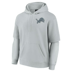 Unisex Sleek Elements Pullover Hoodie - Detroit Lions Hoodies