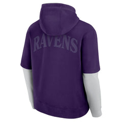 Unisex Sleek Elements Pullover Hoodie - Baltimore Ravens Hoodies