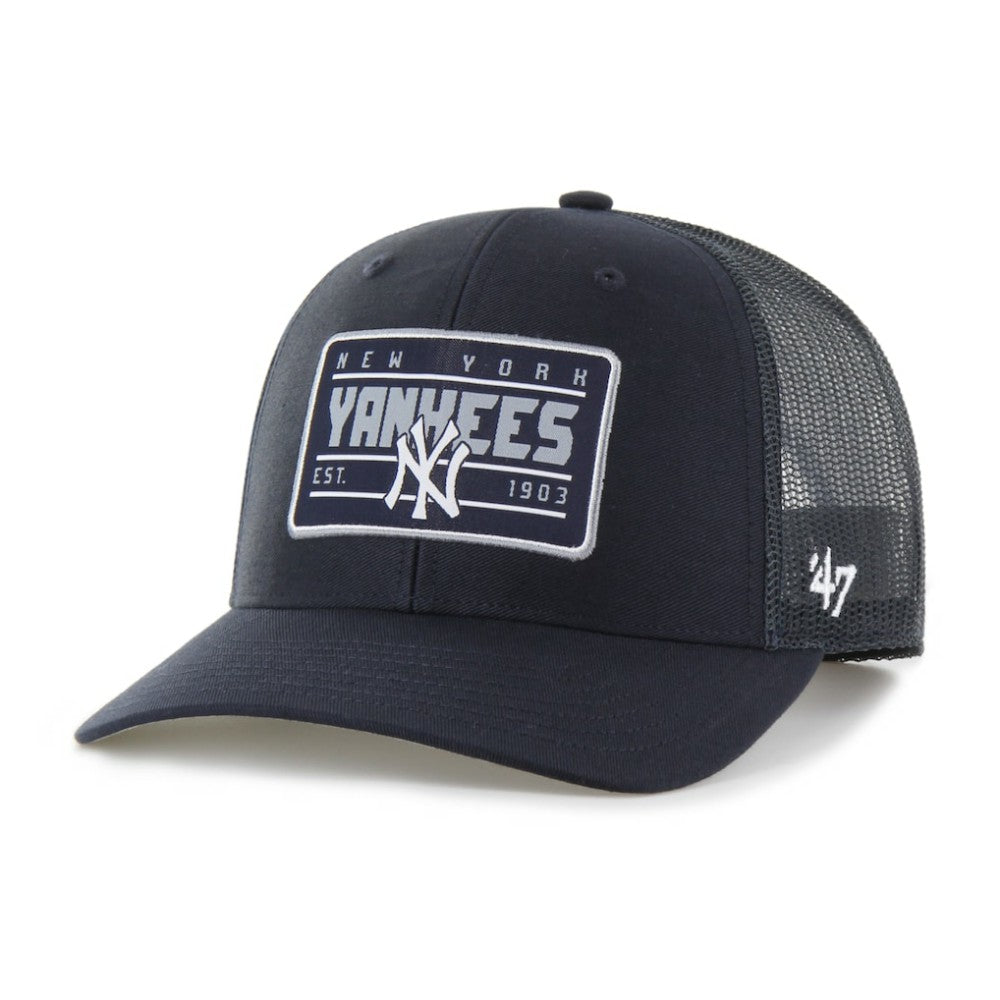 Navy New York Yankees '47 Hardline Trucker Adjustable Hat