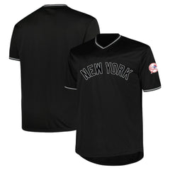Black New York Yankees Profile Big & Tall Pop Fashion Jersey