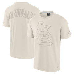 Cream St. Louis Cardinals Fanatics Elements Iconic T-Shirt