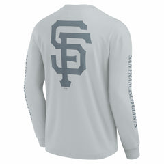 Gray San Francisco Giants Fanatics Elements Strive Long Sleeve T-Shirt