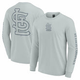 Gray St. Louis Cardinals Fanatics Elements Strive Long Sleeve T-Shirt