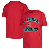 Red Arizona Diamondbacks Youth Heart & Soul T-Shirt
