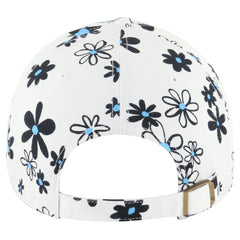 White Miami Marlins '47 Girls Youth Daisy Delight Clean Up Adjustable Hat