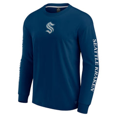 NHL Seattle Kraken Fanatics Elements Strive Long Sleeve T-Shirt