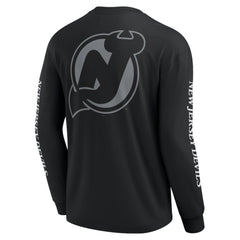 NHL New Jersey Devils Fanatics Elements Strive Long Sleeve T-Shirt