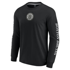 NHL Boston Bruins Fanatics Elements Strive Long Sleeve T-Shirt