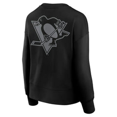 NHL Pittsburgh Penguins Fanatics Women's Elements Flow Pullover Sweatshirt