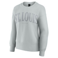 NHL St. Louis Blues Fanatics Women's Elements Flow Pullover Sweatshirt