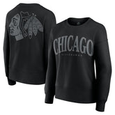 NHL Chicago Blackhawks Fanatics Women's Elements Flow Pullover Sweatshirt