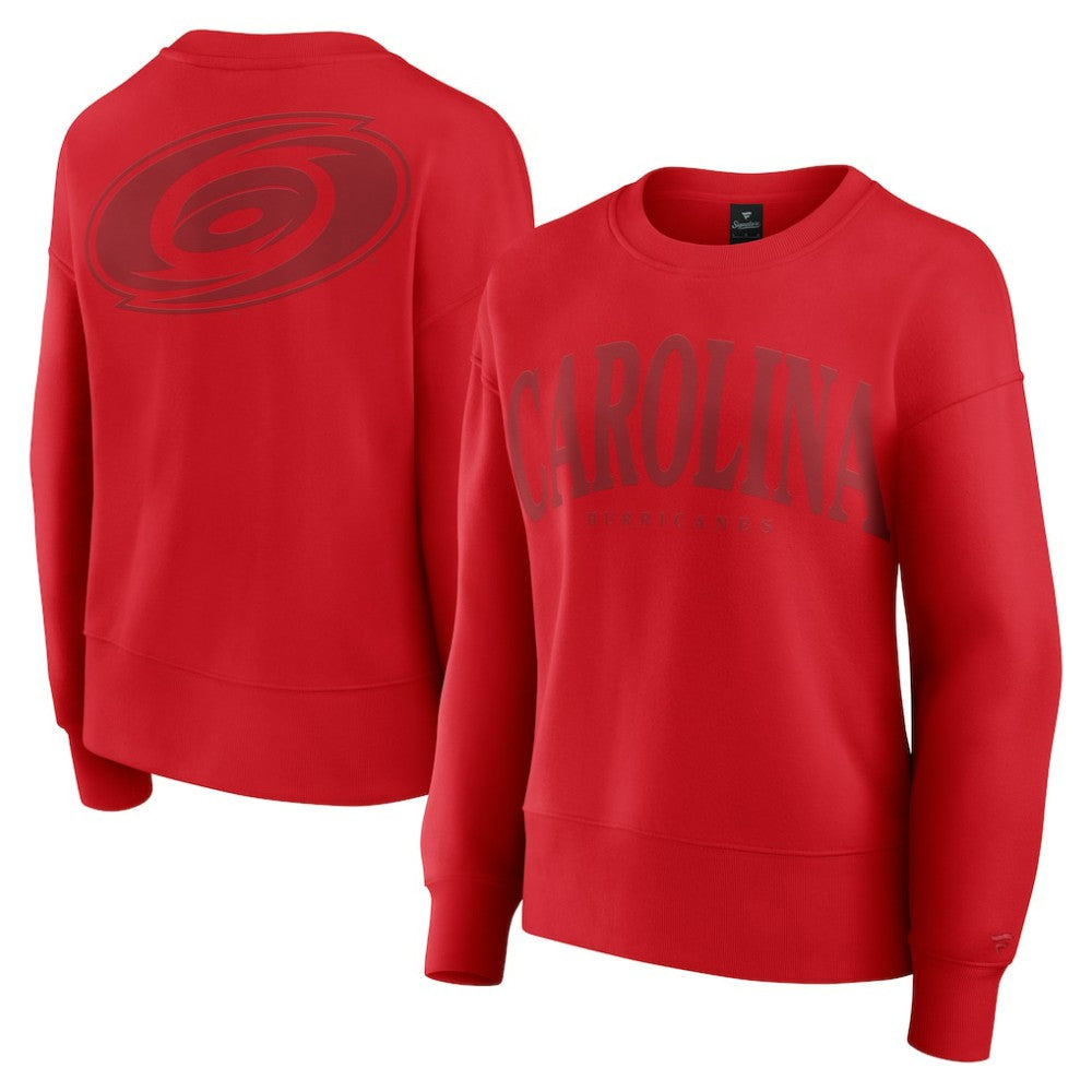 NHL Carolina Hurricanes Fanatics Women's Elements Flow Pullover Sweatshirt