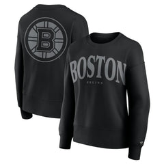NHL Boston Bruins Fanatics Women's Elements Flow Pullover Sweatshirt