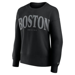 NHL Boston Bruins Fanatics Women's Elements Flow Pullover Sweatshirt