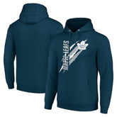 NHL Toronto Maple Leafs Starter Color Scratch Fleece Pullover Hoodie