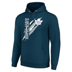 NHL Toronto Maple Leafs Starter Color Scratch Fleece Pullover Hoodie