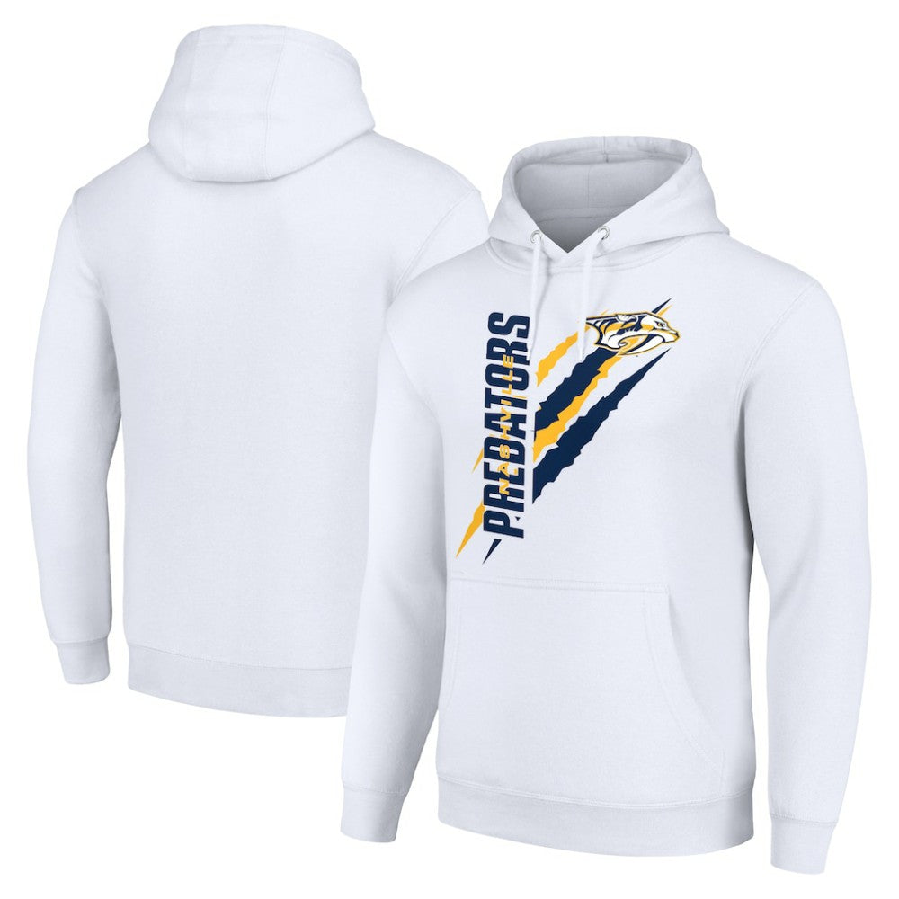 NHL Nashville Predators Starter Color Scratch Fleece Pullover Hoodie