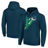 NHL Vancouver Canucks Starter Color Scratch Fleece Pullover Hoodie