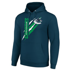NHL Vancouver Canucks Starter Color Scratch Fleece Pullover Hoodie