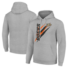 NHL Anaheim Ducks Starter Color Scratch Fleece Pullover Hoodie