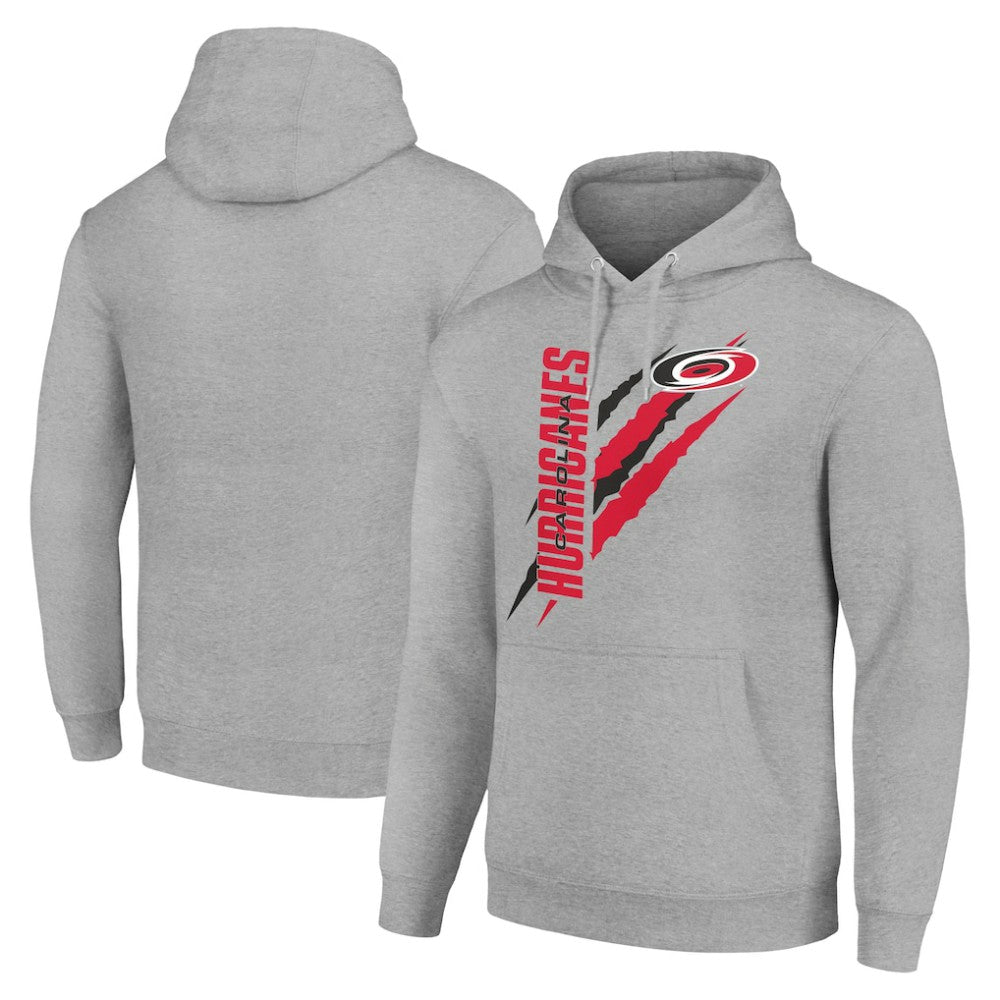 NHL Carolina Hurricanes Starter Color Scratch Fleece Pullover Hoodie