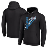 NHL Colorado Avalanche Starter Color Scratch Fleece Pullover Hoodie