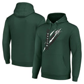 NHL Dallas Stars Starter Color Scratch Fleece Pullover Hoodie