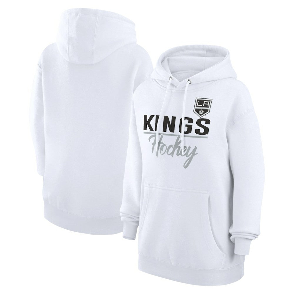 NHL Los Angeles Kings G-III 4Her by Carl Banks Women's Team Fleece Pullover Hoodie