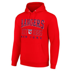 NHL New York Rangers Starter Retro Graphic Pullover Hoodie