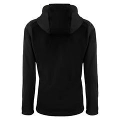 Black Chicago White Sox Cutter & Buck Women's City Connect Evoke Eco Softshell Recycled Full-Zip Hoodie Jacket