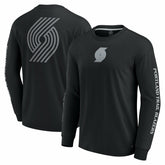Fanatics Portland Trail Blazers Elements Strive Long Sleeve T-Shirt