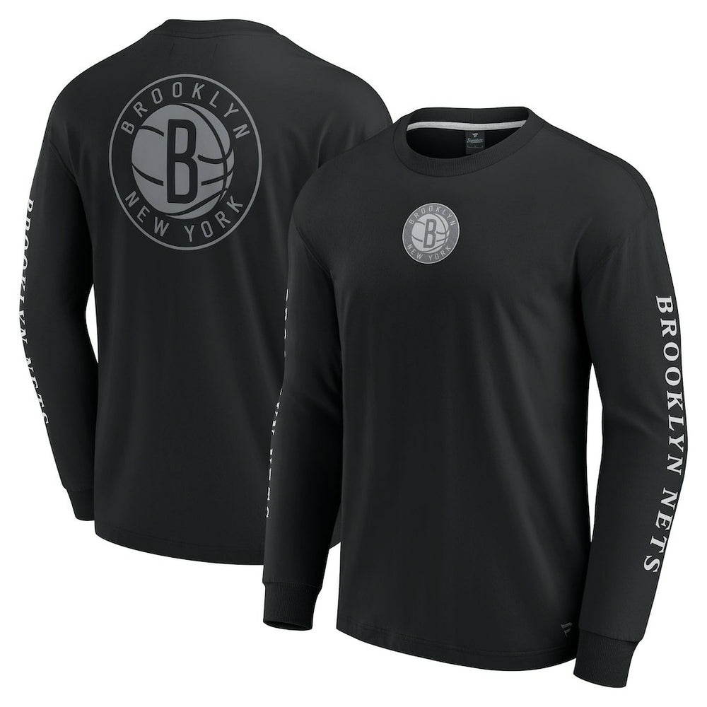 Fanatics Brooklyn Nets Elements Strive Long Sleeve T-Shirt