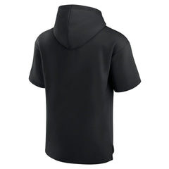 Fanatics Chicago Bulls Elements Ready Short Sleeve Pullover Hoodie