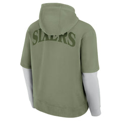 Fanatics Philadelphia 76ers Elements Sleek Pullover Hoodie