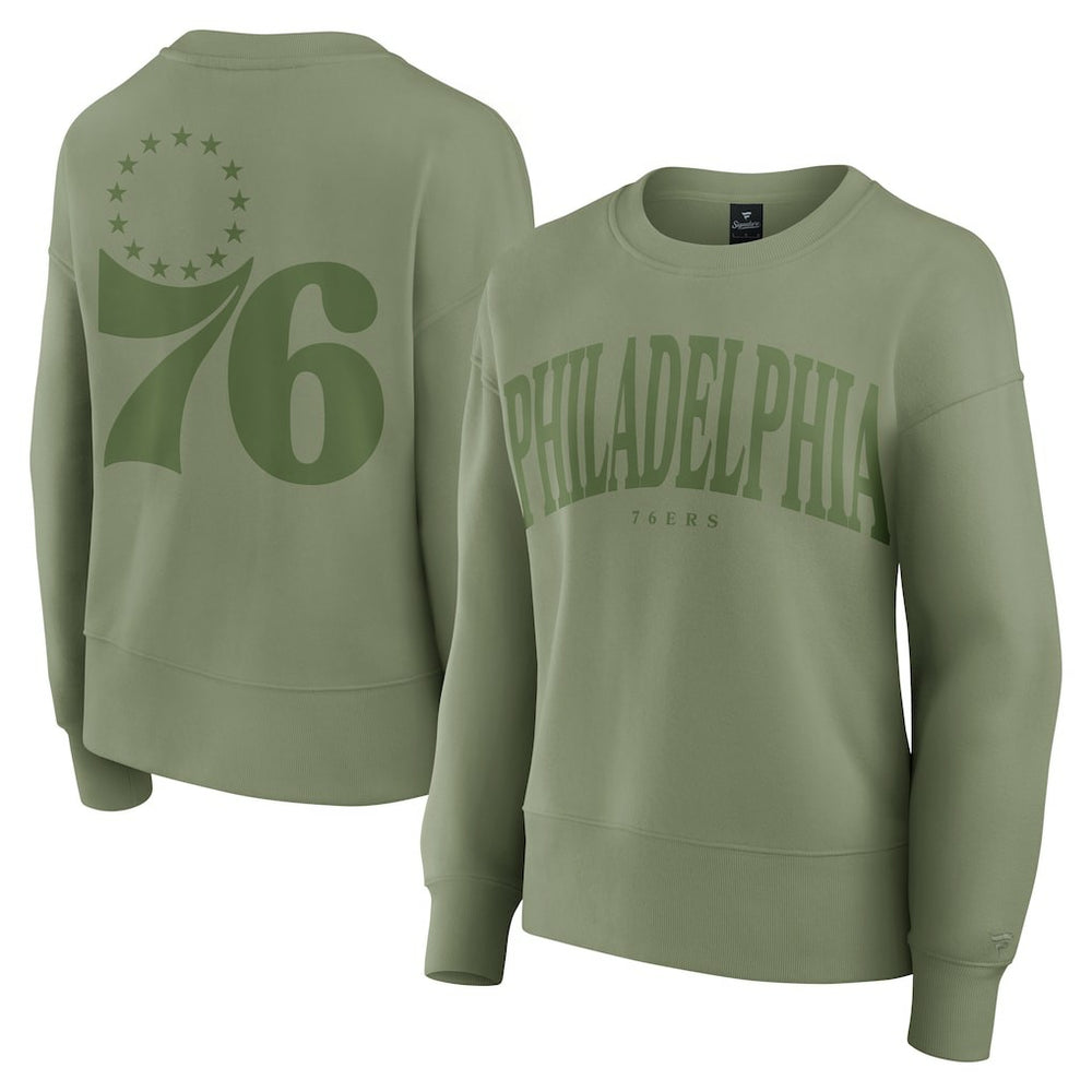 Fanatics Philadelphia 76ers Women's Elements Flow Pullover Sweatshirt