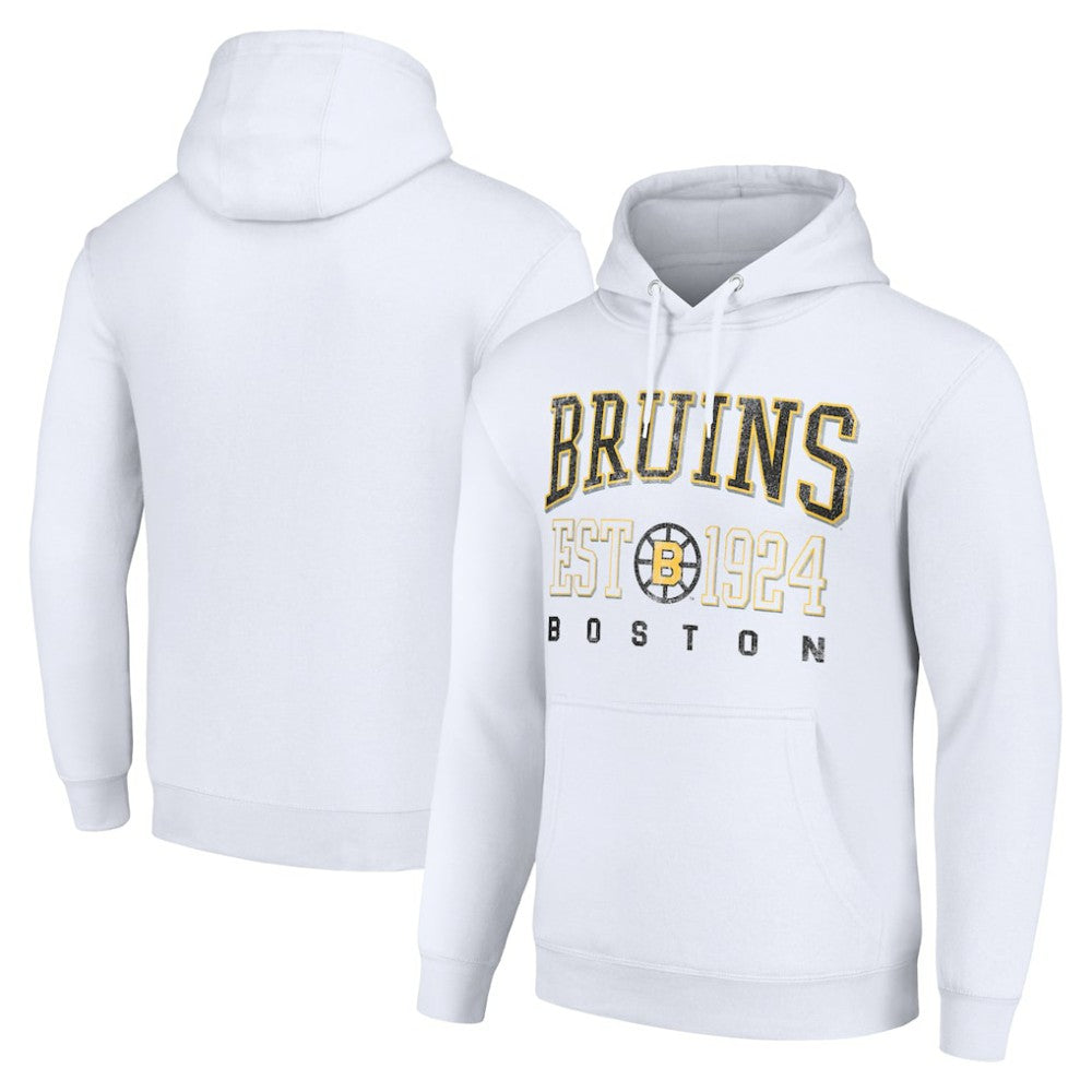NHL Boston Bruins Starter Retro Graphic Pullover Hoodie