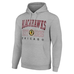 NHL Chicago Blackhawks Starter Retro Graphic Pullover Hoodie