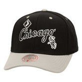 Black Chicago White Sox Mitchell & Ness All In 2.0 Adjustable Hat