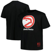 Mitchell & Ness Atlanta Hawks Big & Tall Hardwood Classics Vintage Logo T-Shirt