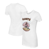 White San Francisco Giants Tiny Turnip Women's Mermaid T-Shirt