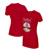 Red Philadelphia Phillies Tiny Turnip Women's Mermaid T-Shirt
