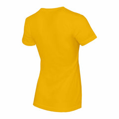 Gold San Diego Padres Tiny Turnip Women's Tattoo Rose T-Shirt