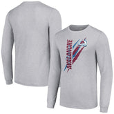 NHL Colorado Avalanche Starter Color Scratch Long-Sleeve T-Shirt