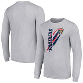 NHL Florida Panthers Starter Color Scratch Long-Sleeve T-Shirt